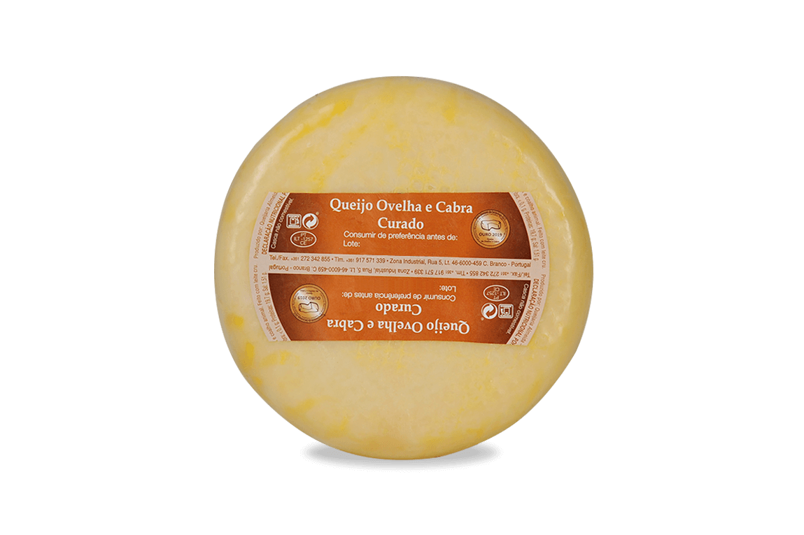 Queijo de Ovelha e Cabra Curado